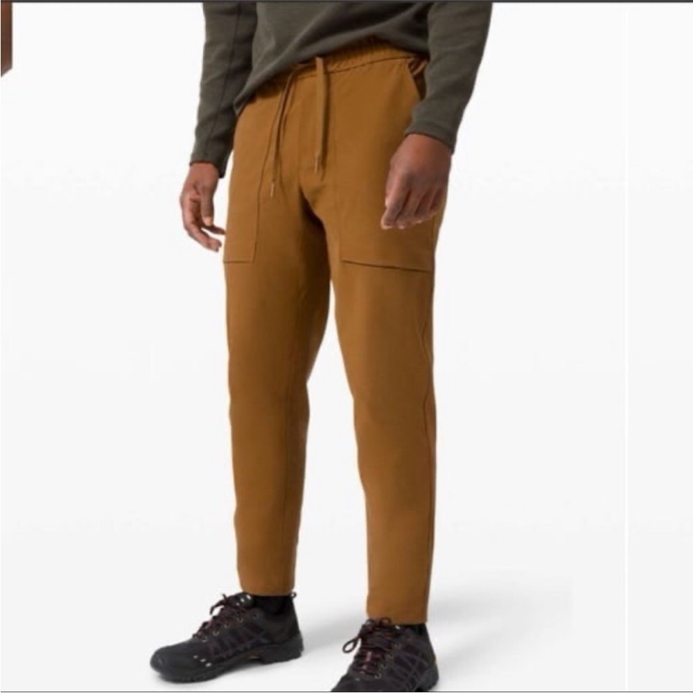 lululemon Bowline Pant  Men's Tan Cargo Burnt Caramel M